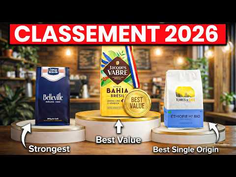 12 des Meilleurs Cafés en Grains en France (Classés & Testés) !