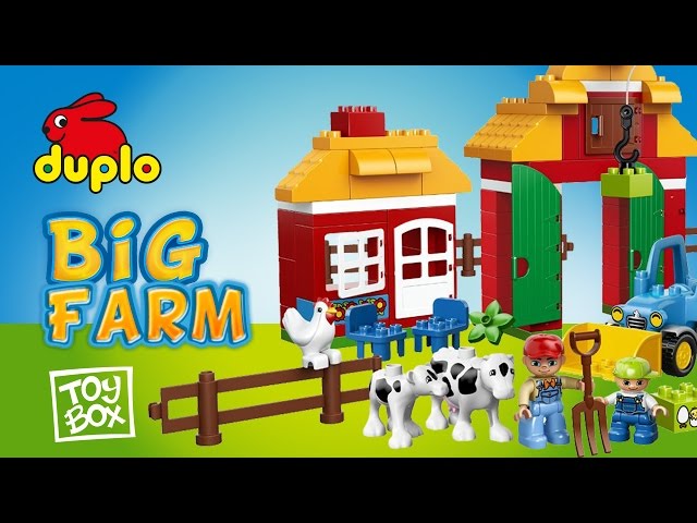 Vídeo relacionado con LEGO Mi Ciudad Duplo Cuidado de Animales en la Granja - Juguete Montessori para Bebés - Casa con Figuras de Animales Inc. Caballos, Vacas y Gallina - Regalo para Niñas y Niños de 2+ Años 10416