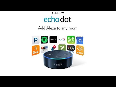 2pk Amazon Echo Dot 第2世代スマートアシスタント (2pk Amazon Echo Dot 2nd Gen Smart Assistants)