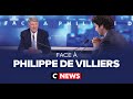 Face à Philippe de Villiers / 3 mai 2024 (CNews)