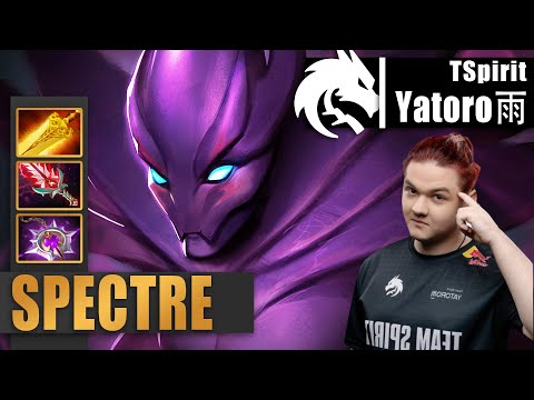 Spectre Safelane | TSpirit.Yatoro | EZ MMR IN 7.34 PATCH W SPECTRE CARRY | 7.34 Gameplay Highlight
