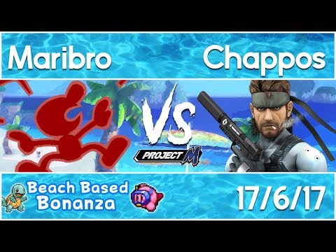 Fish n Blips 1 Project M Grand Finals: Maribro (GnW) vs Chappos (Snake, Jigglypuff, Samus, MK)