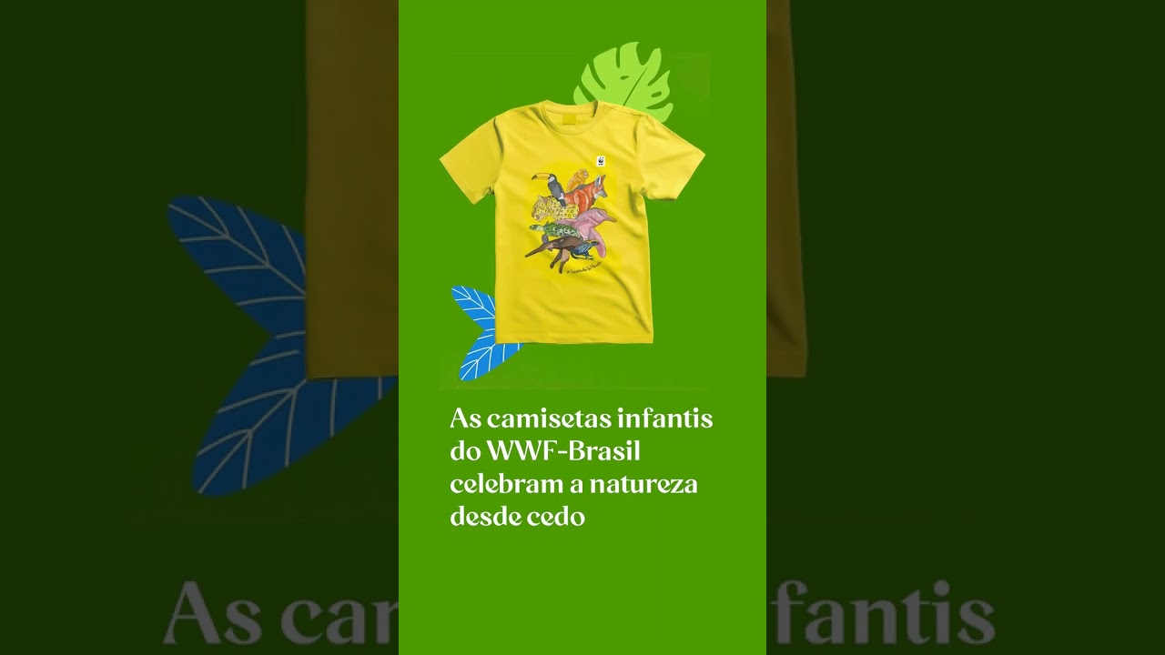 Camisetas para vestir o futuro #WWF-Brasil #Camisetas #UmaPenca