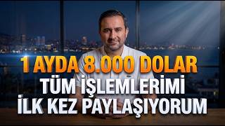 İspanya Borsasında 1 Ayda 8.000$ Nasıl Kazandım? 💶🔥 (Tek Tek Anlattım)