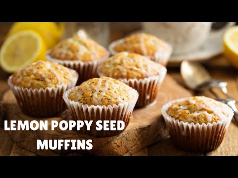 Easy Lemon Poppy Seed Muffins