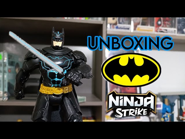 Vídeo relacionado con DC Comics, Action Figure Batman Ninja Strike de 30 cm, Juguetes de Colección de Superhéroes para Niños y Niñas a Partir de 3 Años