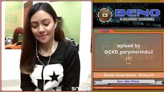 Download lagu ' karaoke_biarlah bulan bicara  duet smule@ ' mp3