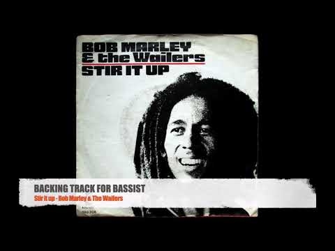 Stir it up - Bob Marley and The Wailers - Bass Backing Track (NO BASS)