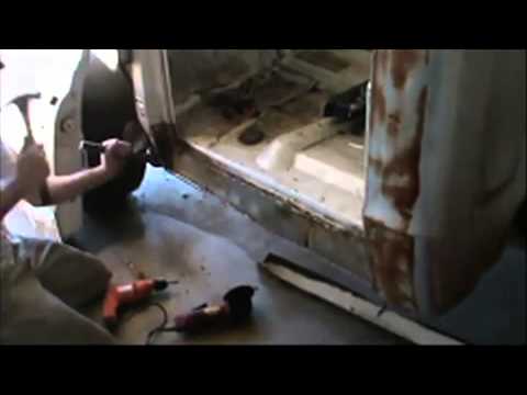 How to Install Rocker Panels and Rust Removal on 1967-1972 Chevy / GMC Pickup Truck Part 1