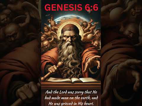 Genesis 6:6--Bible Verse of the Day (9/18/24) #shorts  #bible #bibleverseofthedaykjv #genesis