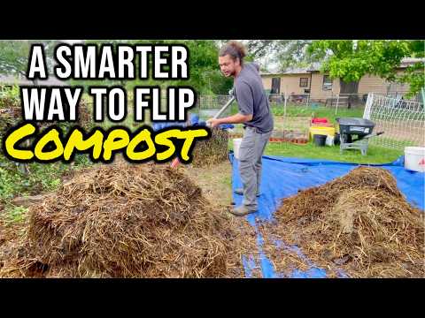 The RIGHT Way to Flip Hot Compost (We've Been Doing it Wrong)