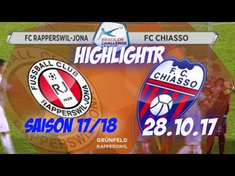 Fc Rapperswil - Jona vs Fc Chiasso (28.10.17)