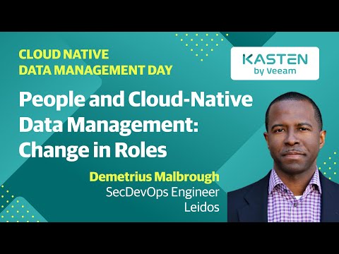 CNDM Day 2020 - People and Cloud-Native Data Management: Change in Roles