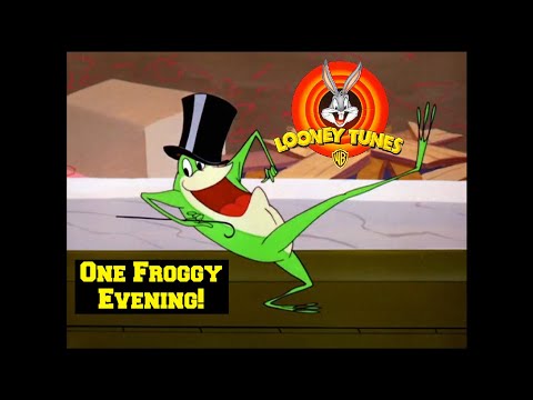Looney Tunes! "One Froggy Evening!!"--Deep Diving Classic Cartoons!- Michigan J. Frog!