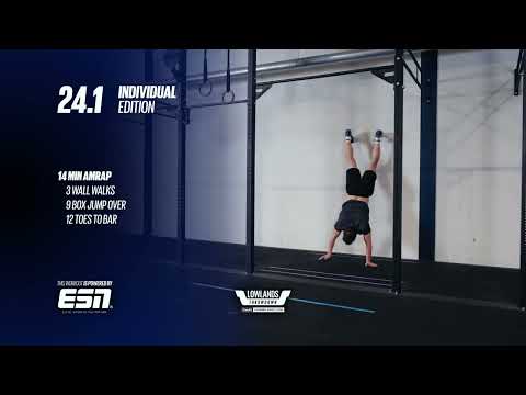 Lowlands Throwdown CrossFit Licensed Event Qualifier workout 24.1