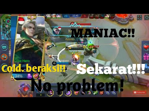 Maniac! King alucard beraksi.. Sekarat! Tak masalah. - Aura Cold.