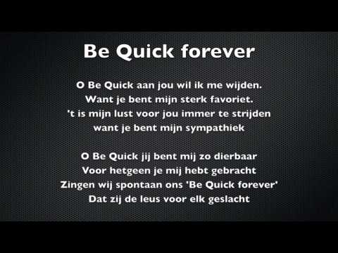 Be Quick 1887 clublied / Be Quick for ever