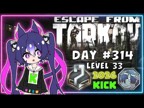 Escape from Tarkov | Prestige 2 | Level 33 PvP Solo | PP-19-01 VTuber | Day 314 thumbnail
