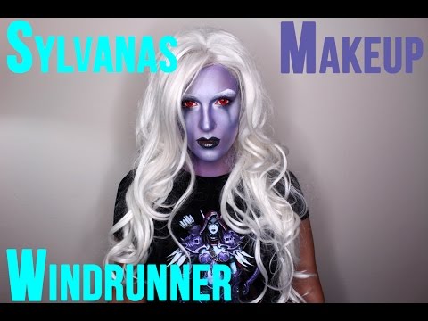 Sylvanas Windrunner Loot Wear August 2016 Makeup Tutorial
