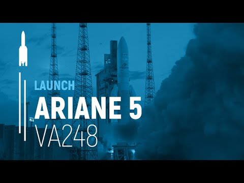 Flight VA248 – T-16 / EUTELSAT 7C | Ariane 5 Launch | Arianespace