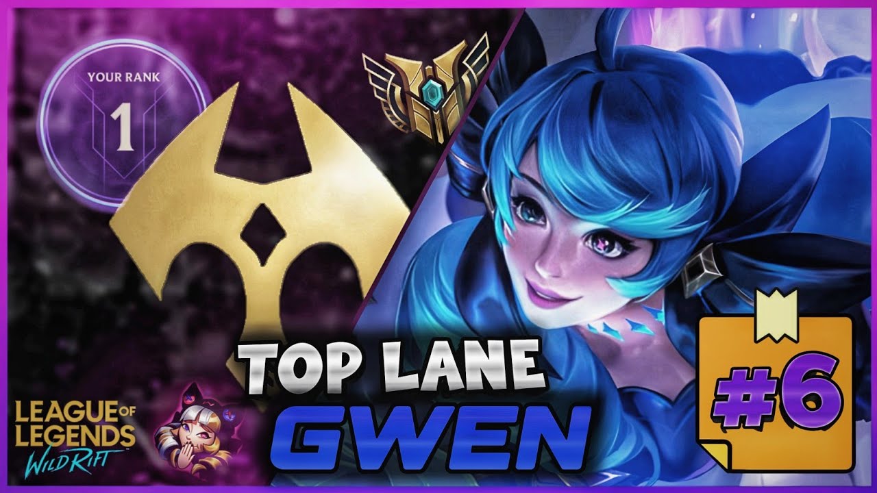 Top Lane Gwen GamePlay (#6) -^🩸✂️^- | WİLDRİFT S14