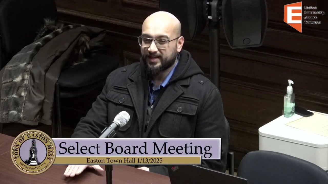 Select Board Meeting 1/13/25