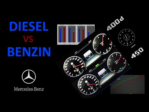 Diesel vs Benzin - Mercedes 450 vs 400d
