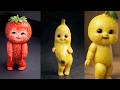 Dancing AI Fruits Best Versions Strawberry VS Banana VS Lemon