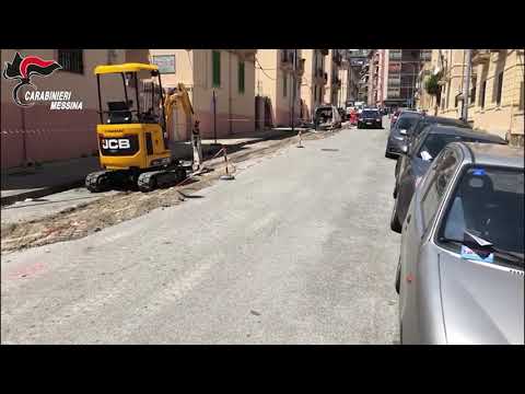 Messina Arrestato per tentata estorsione a cantieri fibra