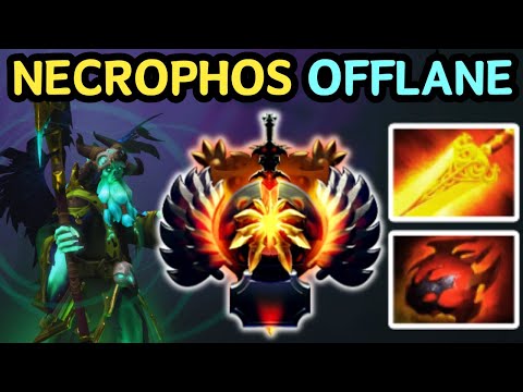 🔥 NECROPHOS OFFLANE HAS NO CHILL ?! | DOTA 2 GAMEPLAY 🔥