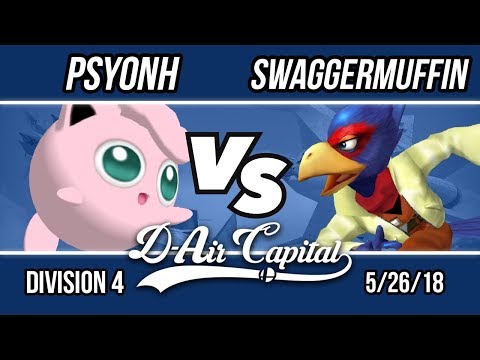 D-Air Capital 6 - Psyonh (Jigglypuff) Vs. Swaggermuffin (Falco) - Division 4