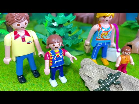 Familie Wassermann im Wildpark 🦌🌳| Teil 1| Playmobil Deutsch | Video für Kinder | Tiere des Waldes