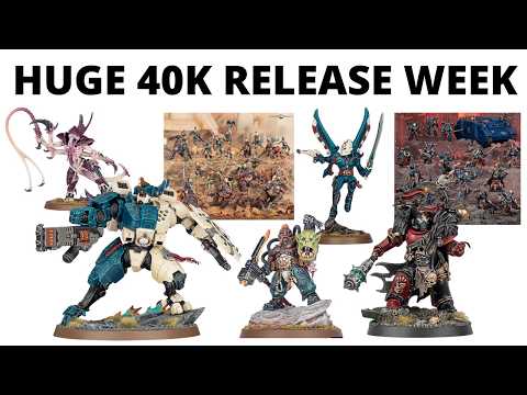 A Big Warhammer 40K Release Week - Prices Confirmed for Xenos Commanders, Corsairs + Combat Patrols