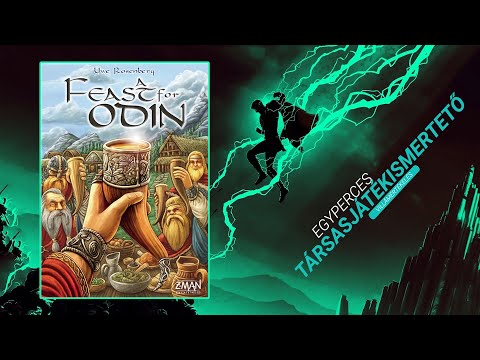 #364. A Feast for Odin | Egyperces társasjátékismertető - Game-Obscura