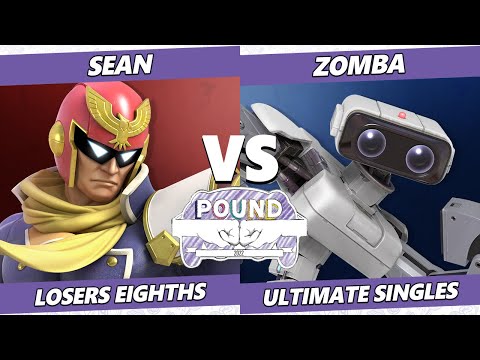 Pound 2022 Top 8 - Sean (Captain Falcon) Vs. Zomba (ROB) SSBU Smash Ultimate Tournament