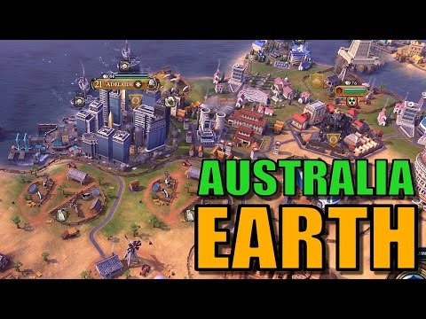 Civ 6: Australia Gameplay [True Start Earth Map] Let’s Play Civilization 6 Australia | Part 13