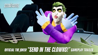 MultiVersus – Official The Joker “Send in the Clowns!” Gameplay Trailer Screenshot