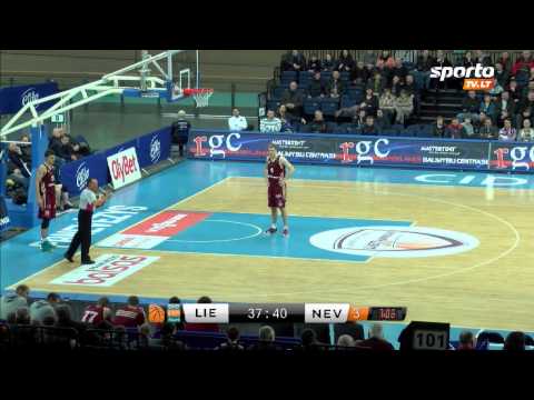 SportoTV.lt: DNB LKF taurė „Lietkabelis" - „Nevėžis" 2014-01-09