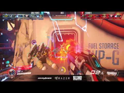[KR] C9 vs Gale Foce Overwatch Rumble