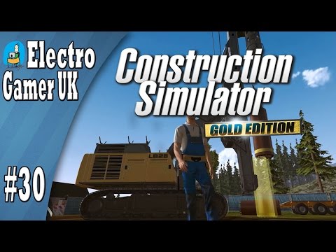 Construction Simulator 2015 Gold Edition - E30 - Liebherr LB 28 Rotary Drilling Rig Tutorial
