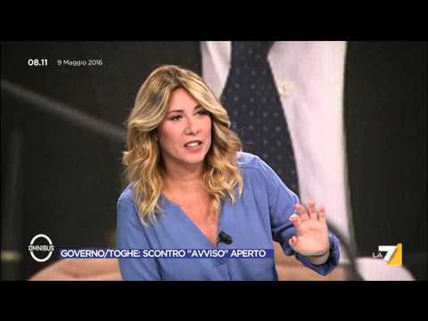 Omnibus - Governo/toghe: scontro "avviso" aperto (Puntata 09/05/2016)