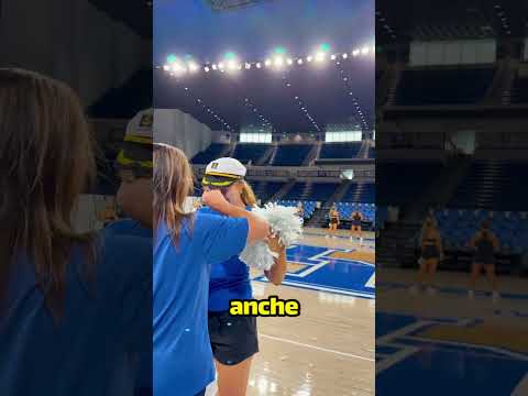 Questo era il momento più speciale per le cheerleader che sarebbero diventate capitane