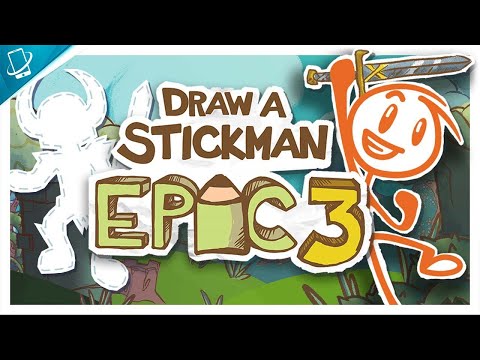 Draw a Stickman: EPIC 3 - Gameplay Walkthrough Chapter 1 (Android,iOS)