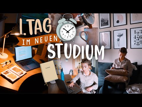 UNI VLOG: 1. TAG im neuen STUDIUM -  (Fernstudium, Semesterplan, Kursbuchung) // JustSayEleanor