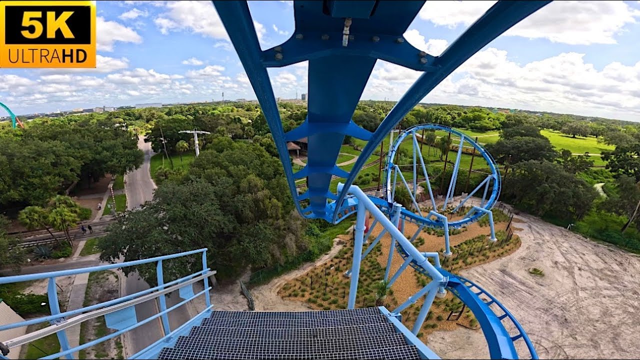 Phoenix Rising POV 5K NEW FAMILY COASTER At Busch Gardens Tampa, FL!