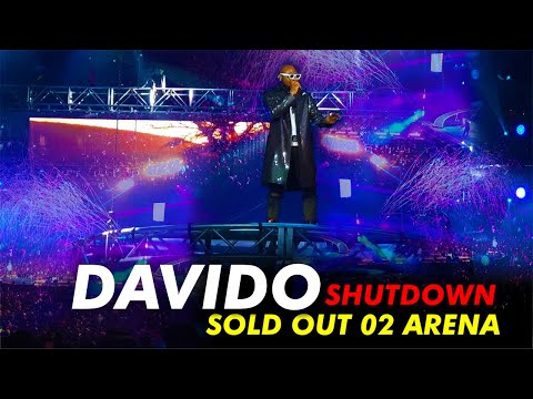 DAVIDO o2 ARENA FULL PERFORMANCE ||DAVIDO 02 ARENA SHOW 2022|| Davido Shutdown O2 Arena 2022