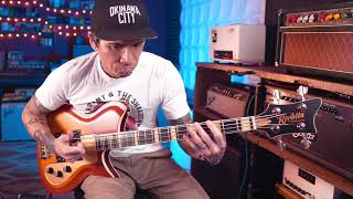 Video thumbnail for Rivolta Combinata Bass VII demo with RJ Ronquillo by Eastwood Guitars