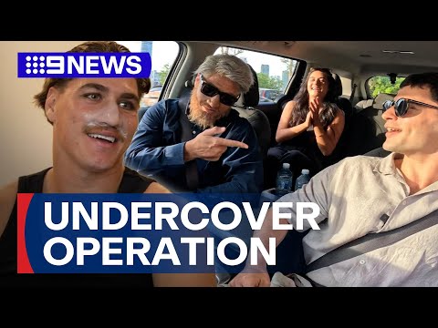 NRL star Reece Walsh goes undercover as a rideshare driver | 9 News Australia