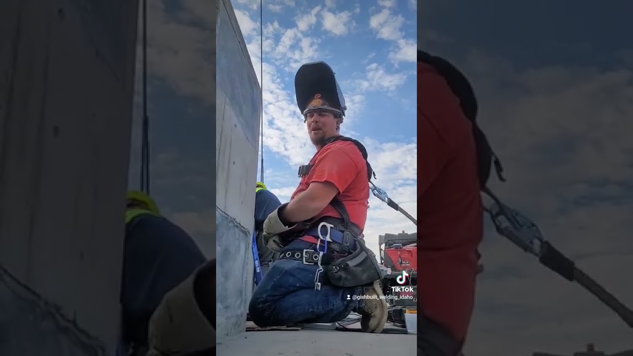 IRONWORKER tip of the day. #shorts #welding #gishbuilt #foryou