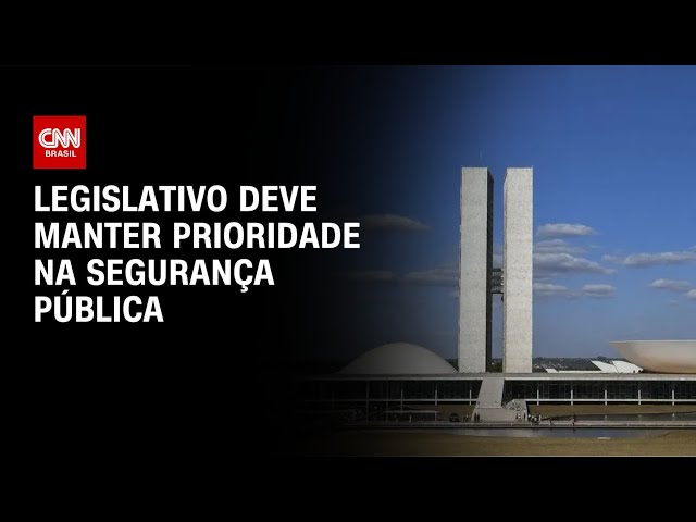 Congresso Nacional deve priorizar pauta da segurança pública em 2026 | CNN NOVO DIA